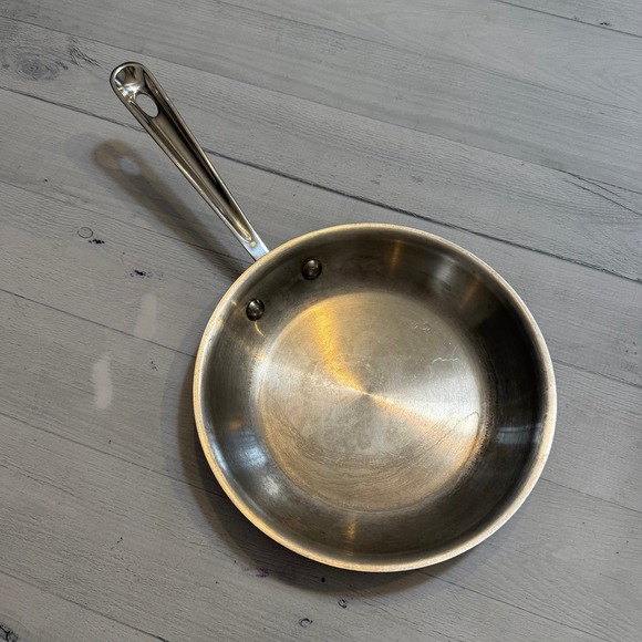All Clad Stainless steel 8" frying pan - Picture 1 of 11